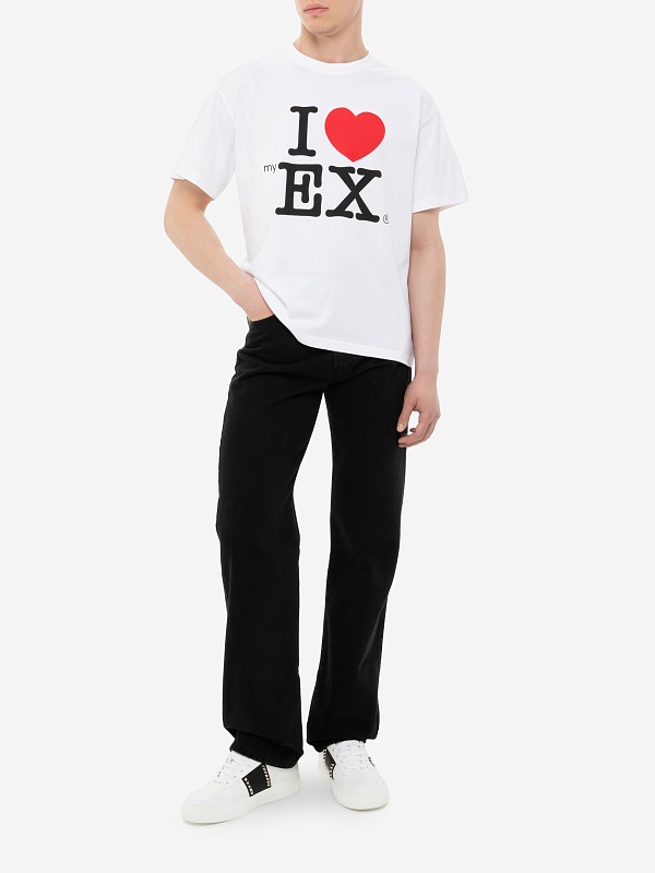 Футболка муж Carne Bollente SS25ST0102 White - 1
