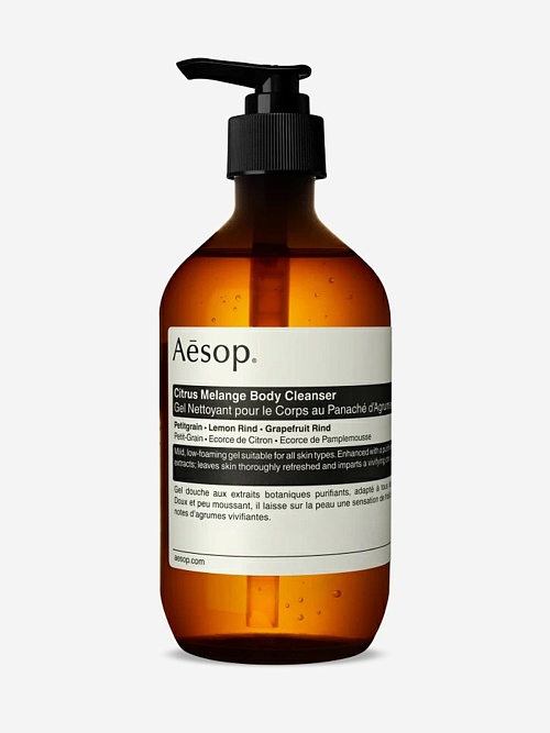 Гель для душа унисекс AESOP B500BT21 Citrus Melange Body Cleanser 500 мл - 0