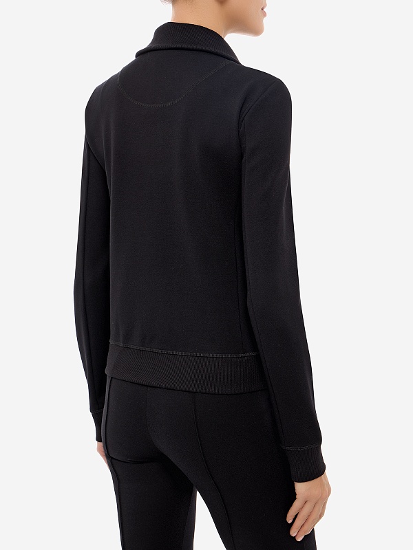 Толстовка на молнии жен MAX&CO 2626926013200 001 BLACK - 4