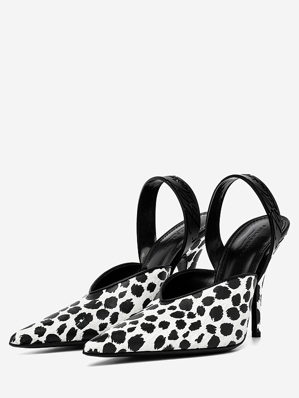 Слингбэки (каблук) жен Philosophy Di Lorenzo Serafini 3202 5784 A1002 Fantasy print White - 4