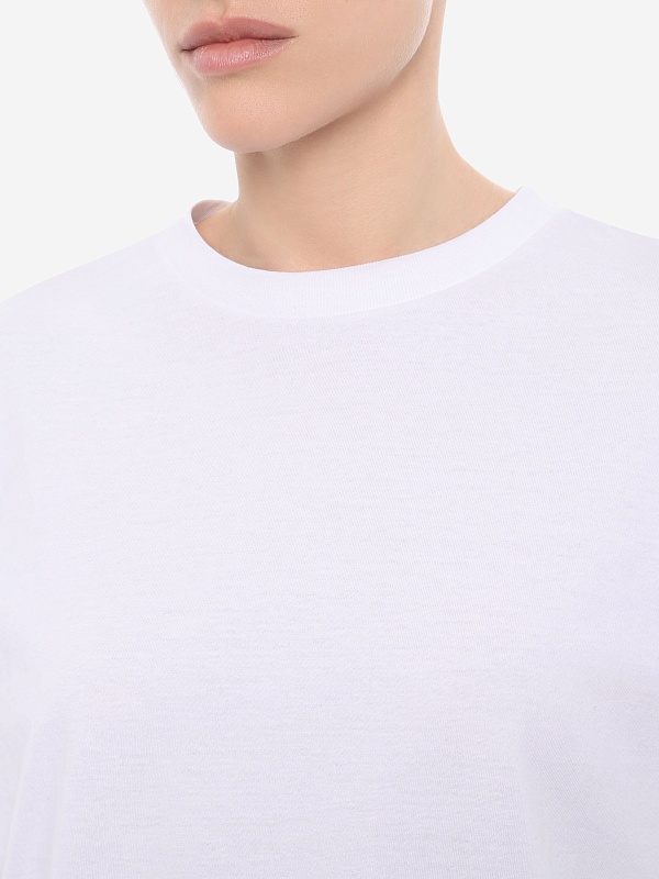 Футболка жен DUNST UDTS6A112WT WHITE - 4