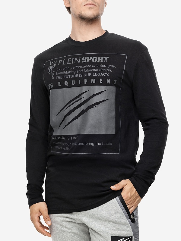 Футболка с длинным рукавом муж Philipp Plein Sport FACC MTK6436 SJY001N 02 - 2