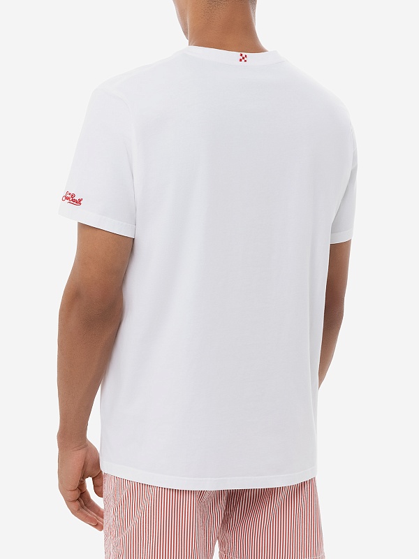 Футболка муж MC2 Saint Barth TSHM001 05379H COKE LOGO 01N - 2