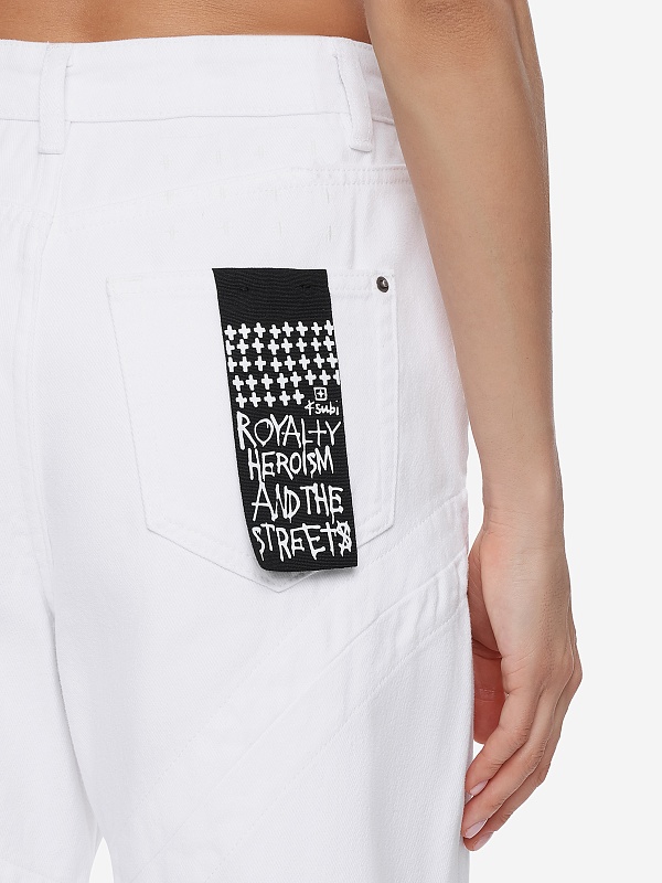 Джинсы жен Ksubi WPS26DJ003 white - 4