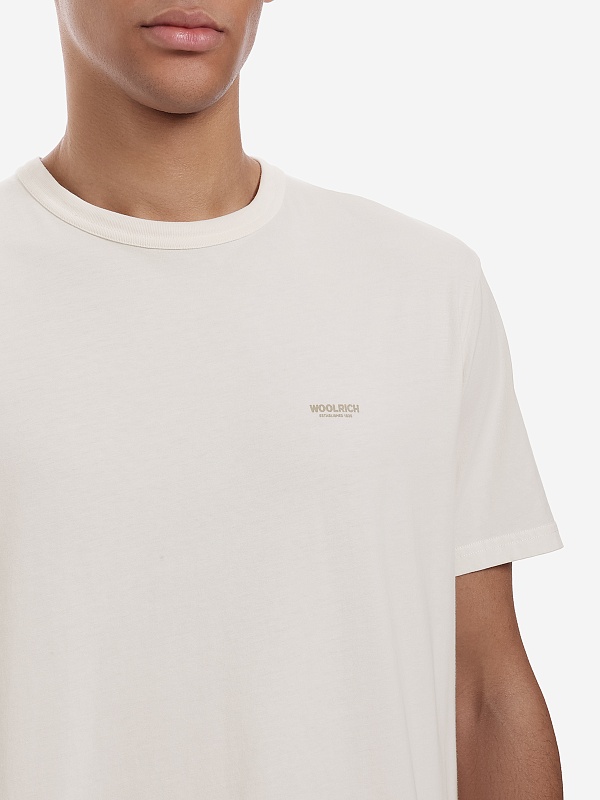 Футболка муж Woolrich CFWOTE2000MRUT2926 JET STREAM - 4