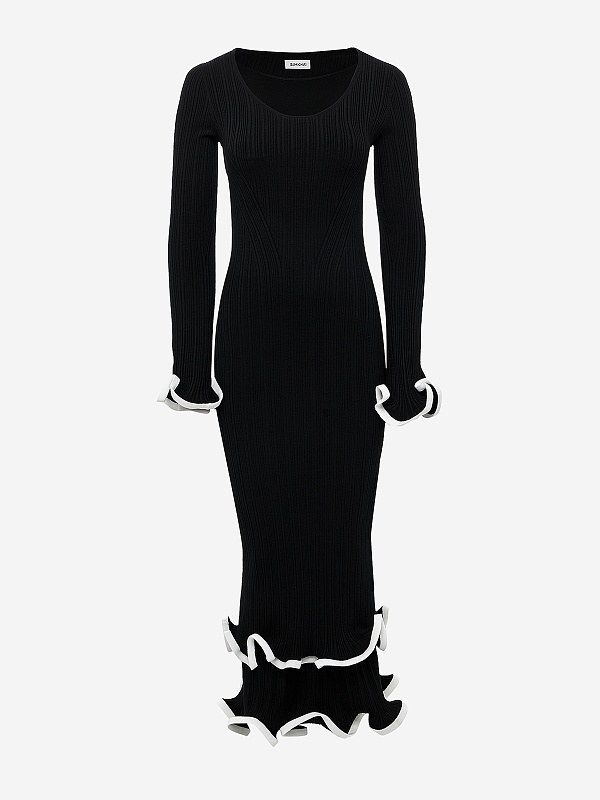 Платье жен Simkhai 525-1145-K BLACK - 5