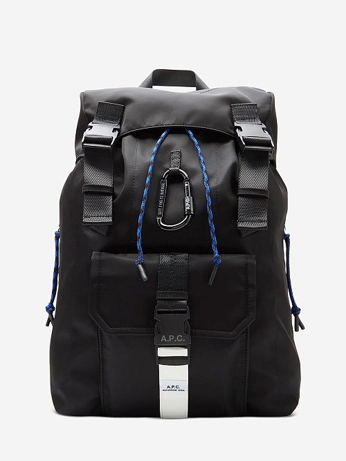 Рюкзак муж A.P.C. PAAGR-H62220 LZZ BLACK - 0