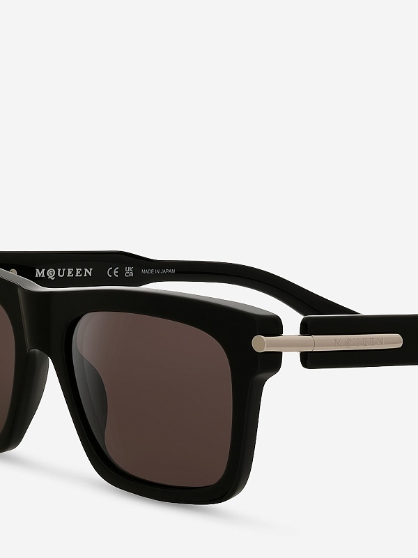 Солнцезащитные очки Alexander McQueen AM0495S 001 55 18 145 - 4
