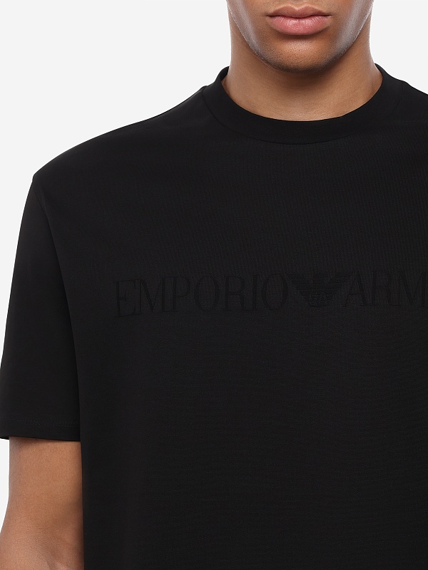 Футболка муж Emporio Armani EM004593 AF10762 FC302 UC001 BLACK DIS 2 - 5