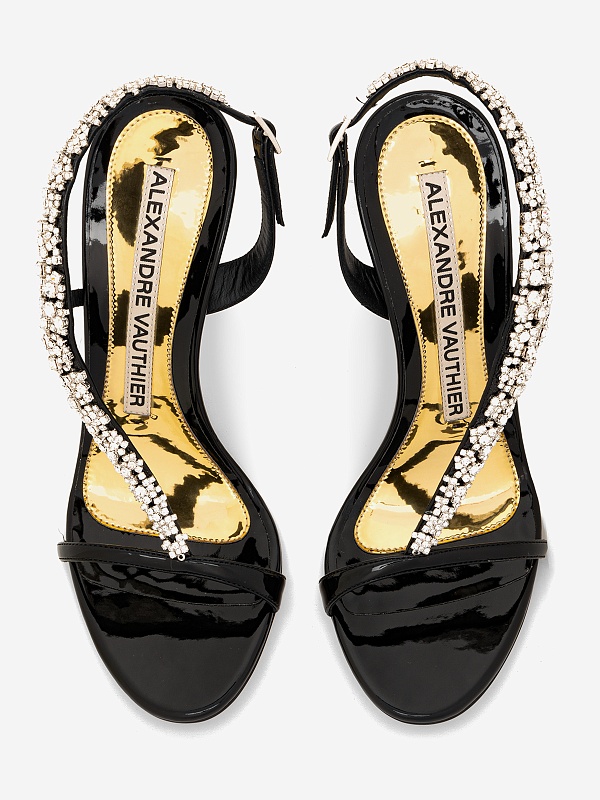 Босоножки (каблук) жен Alexandre Vauthier AVE4009-003 BLACK - 3