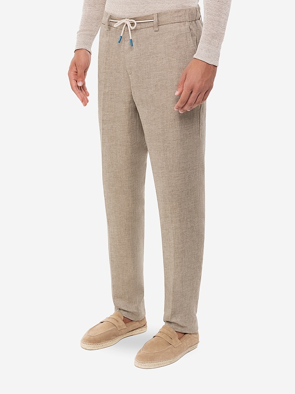 Брюки муж Fefe Napoli PTL502. 12(BEIGE) - 1