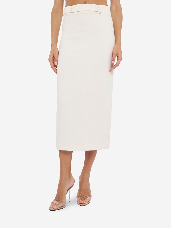 Юбка жен Nissa F1345 OFF WHITE - 3