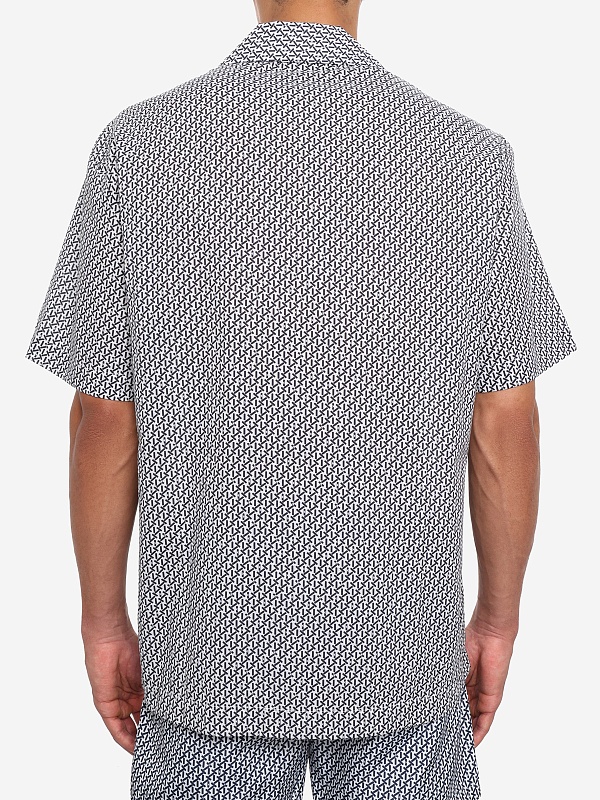 Рубашка муж Emporio Armani EM000593 AF20439 F0026 STICKS WHITE - 5