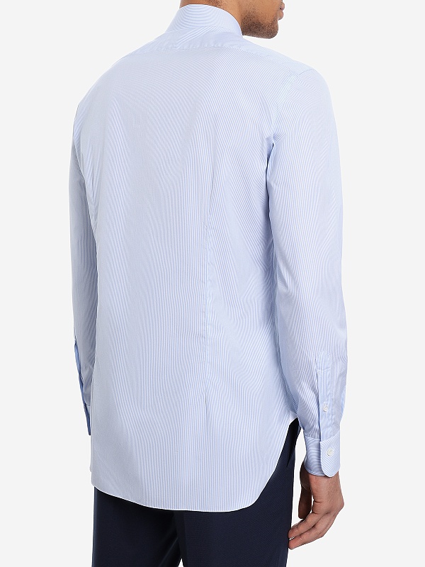 Сорочка муж Barba Napoli PZ 8200E LIGHT BLU STRIPE - 4