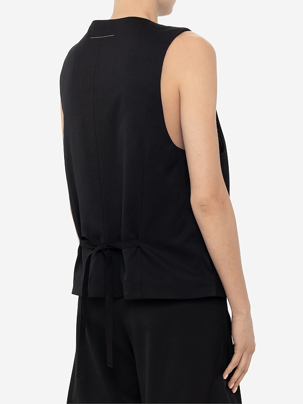 Жилет жен MM6 S52FB0086 S47848 900 - 4