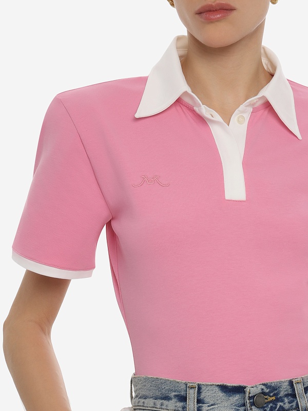 Футболка жен Rowen Rose RR_J111 Pink - 4