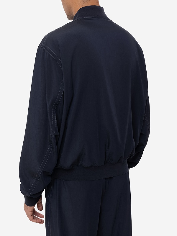 Бомбер муж Emporio Armani EM001043 AF13710 UB118 ICONICO 0920 BLU NAVY EA - 3