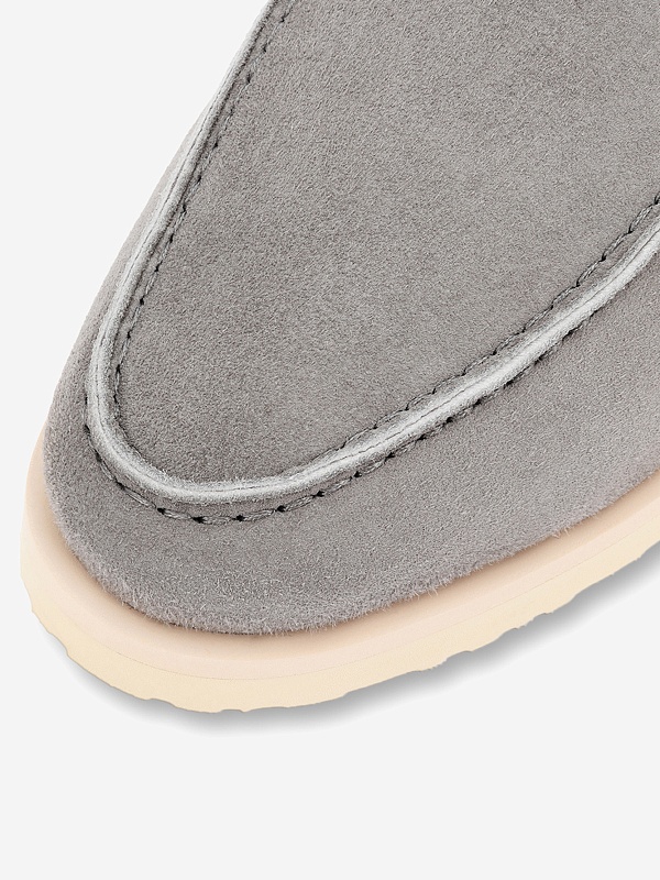 Лоферы муж Andrea Ventura Firenze 272-SHORE LS ZERO GRAVITY SUEDE(CACHEMIRE) SMOKE GREY - 5