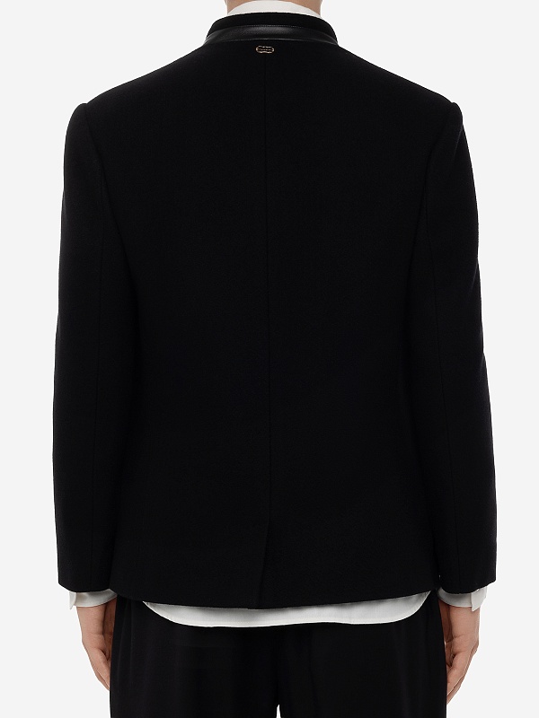 Пиджак муж AGNONA AI23P_TX06U1_X_M7000 K09 BLACK - 4