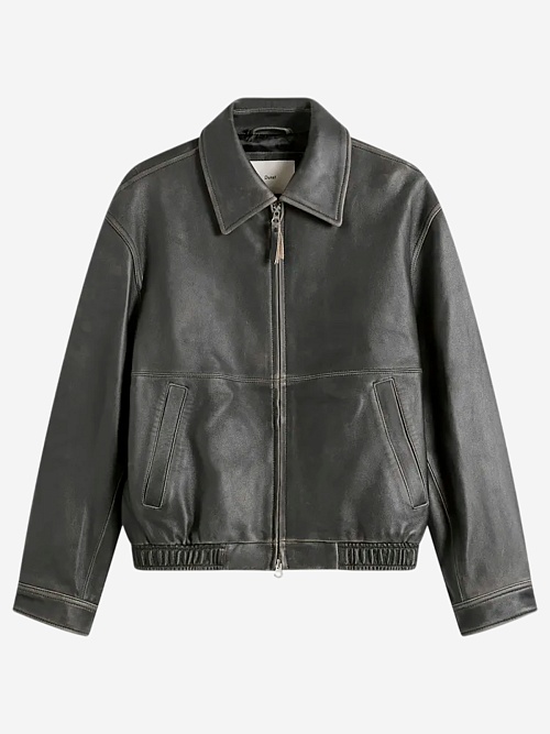 Куртка кожаная жен DUNST UDJU6A105G3 BRUSHED BLACK - 0