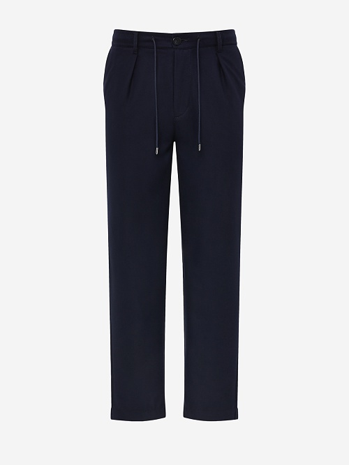 Брюки муж Woolrich CFWOTR2019MRUT5180 MELTON BLUE - 0