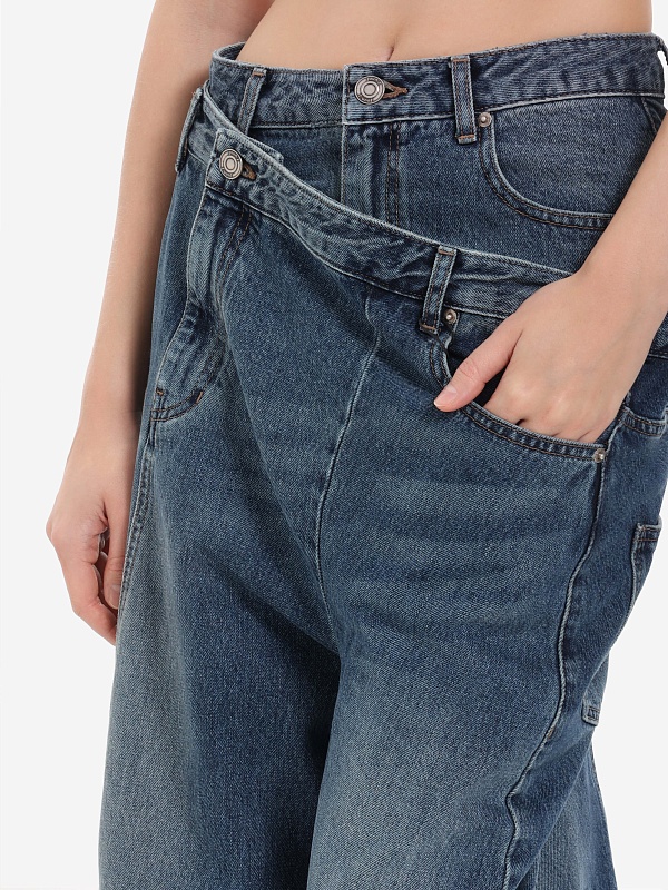 Джинсы жен Juun.J JW5X21W52 S/Blue Q - 4