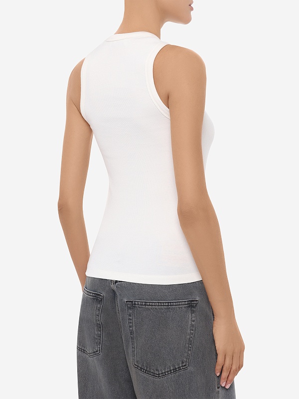 Майка муж Carne Bollente SS26TT0102 Off-White - 8
