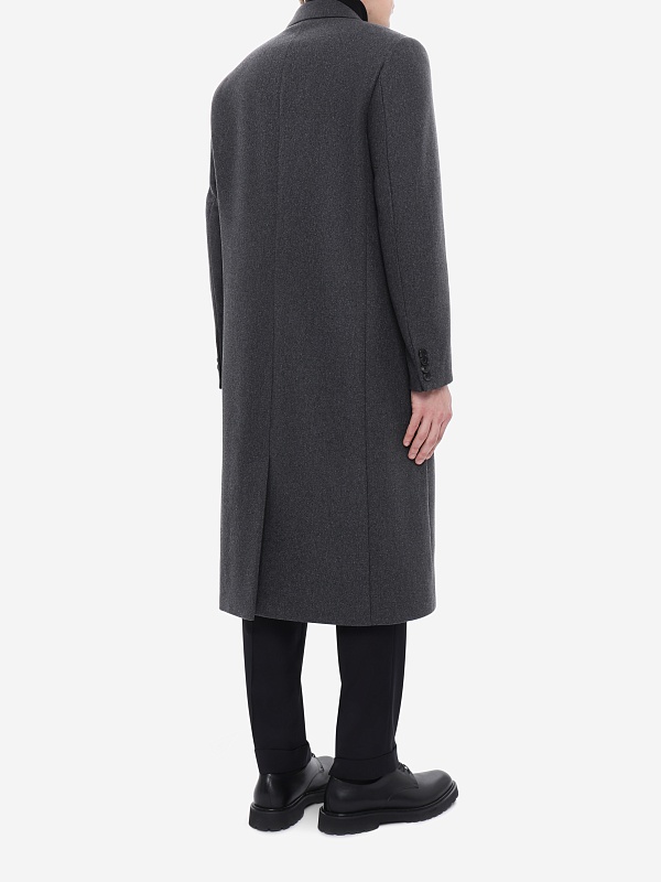 Пальто муж Sporty & Rich OW04962326GY11 Dark Grey - 3