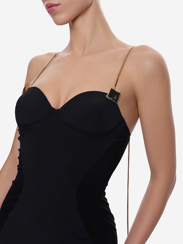 Платье жен Danamé 626SS6839O BLACK - 4