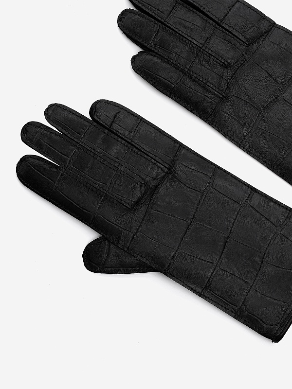 Перчатки жен Portolano 5160 BLACK / BLACK - 2