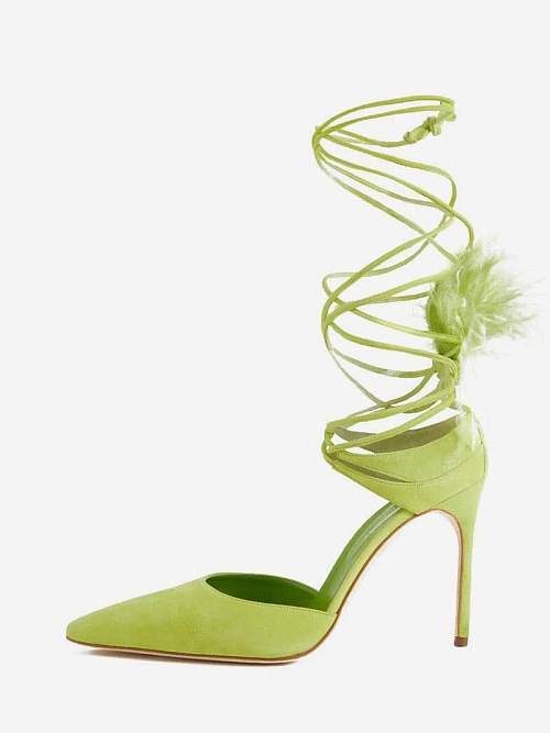 Туфли жен Ricagno TAMARA PUMP Green - 0