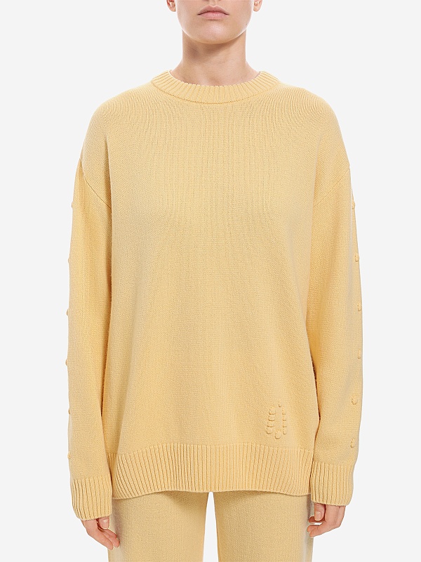 Свитер жен Burka kn25-s001 Жёлтый - 2