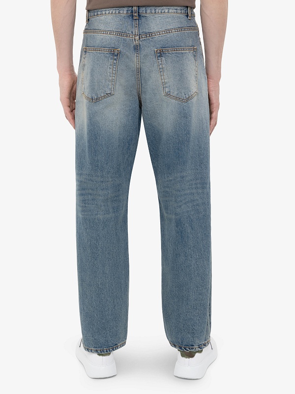 Джинсы муж Tonywack BE12DP05 WASHED VINTAGE LIGHT BLUE - 4