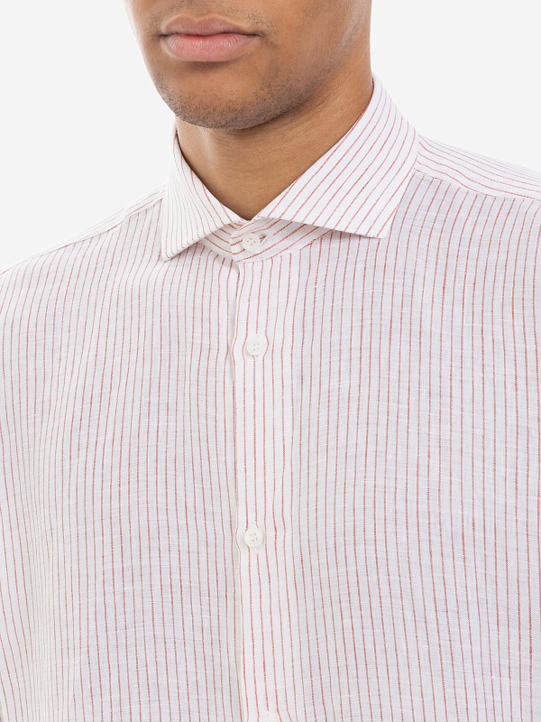 Рубашка муж Fefe Napoli CL219 148(CORAL) - 4