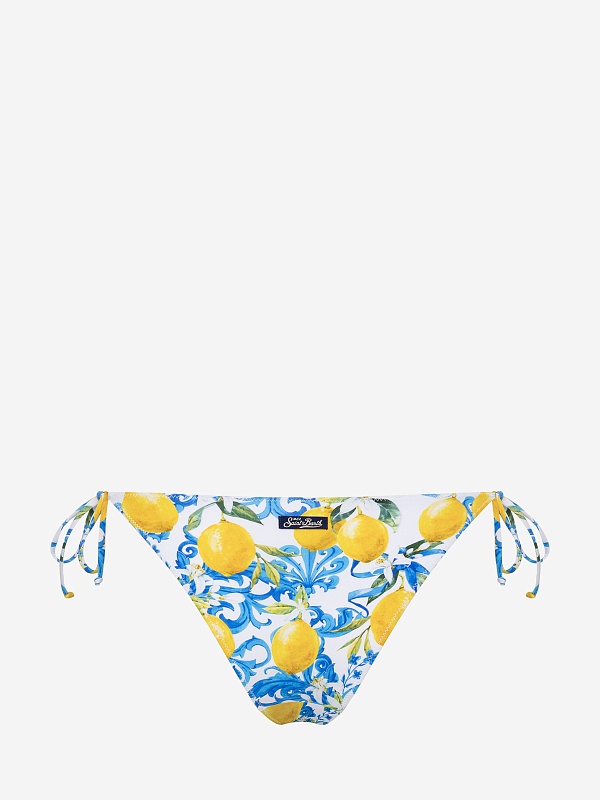 Трусы жен MC2 Saint Barth VIR0007 06703H BAROQUE LEMON 01 - 1