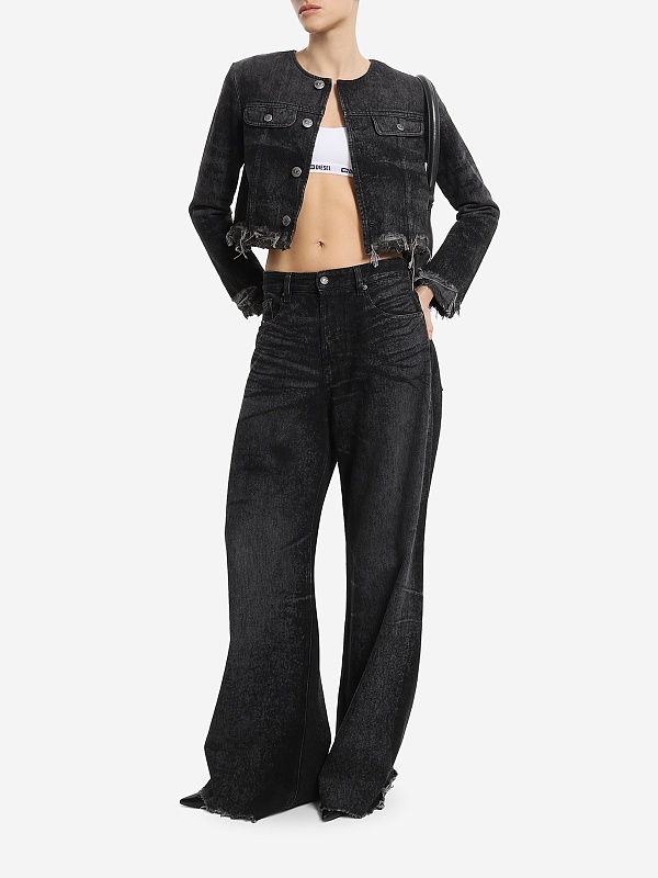 Куртка джинсовая жен Diesel A21616 007DB 02 - 1