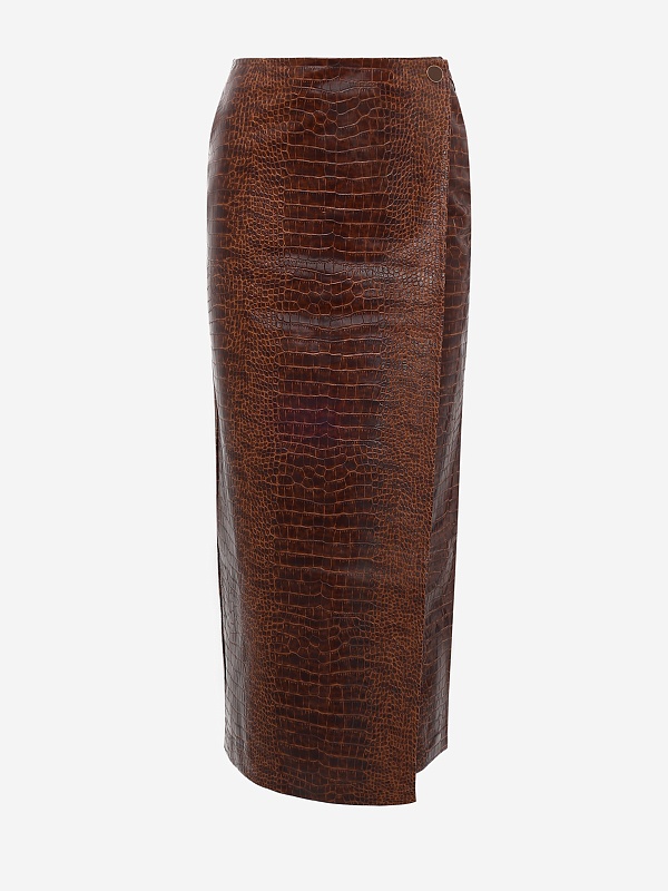 Юбка жен Rowen Rose SKR_RR516 Tan - 0