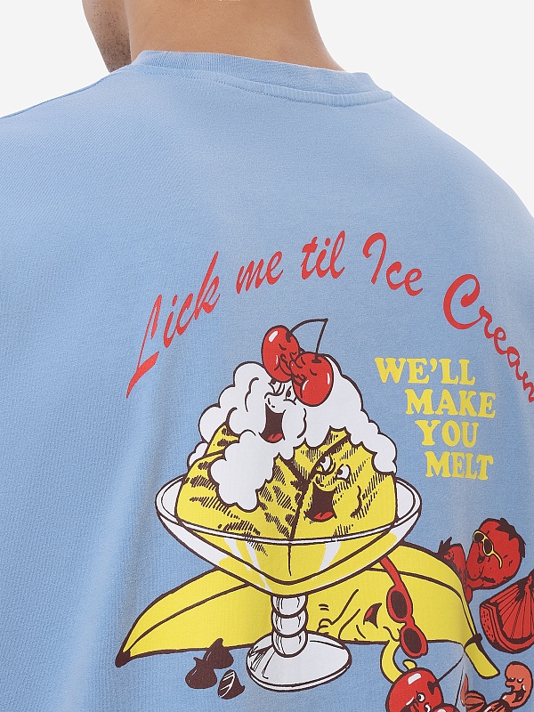 Футболка муж Carne Bollente SS26ST0110 Off-Blue - 5