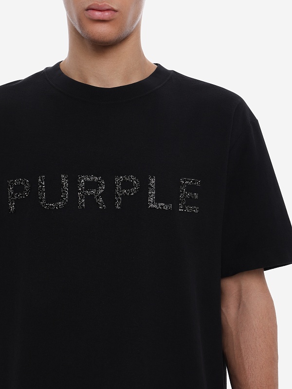Футболка муж PURPLE P104-TBMS226 BLACK - 5