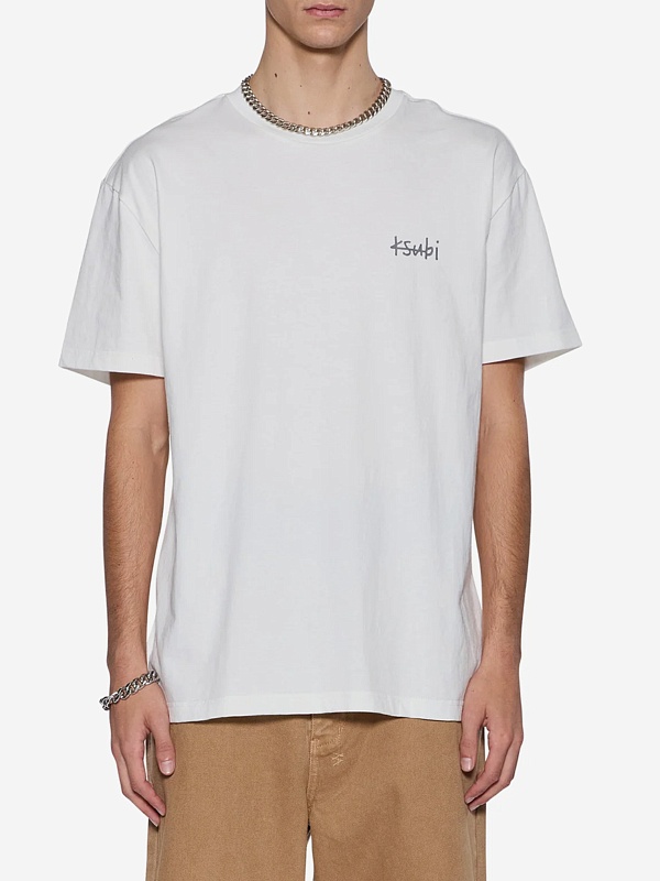 Футболка муж Ksubi MFA25TE003 OFF WHITE - 1