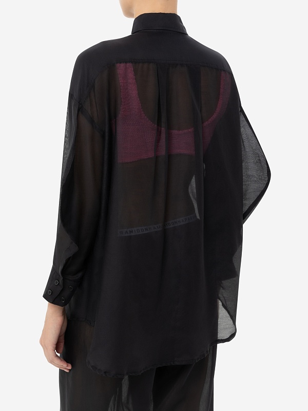 Рубашка жен Paramidonna CR25JSBL BLACK - 4