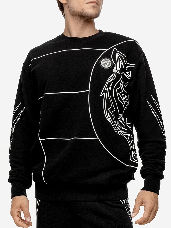Толстовка муж Philipp Plein Sport PACC MJO1044 SJO001N 0201 - 2