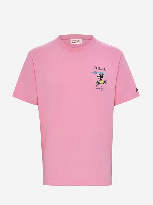Футболка муж MC2 Saint Barth TSHM001 02632H MICKEY SURFER 23 EMB - 0