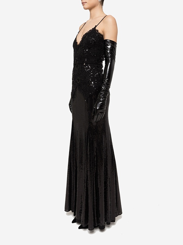 Платье жен Nissa RS16073 black - 1