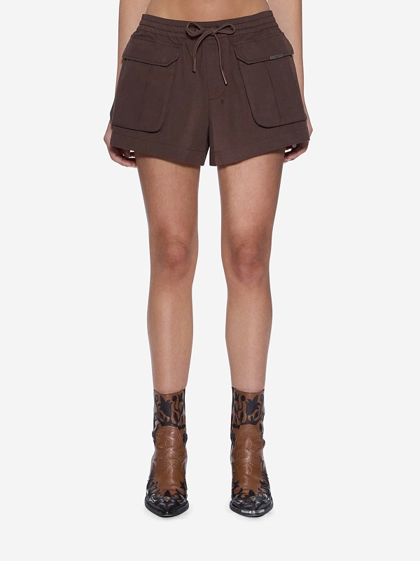 Шорты жен Ksubi WPS26WA013 brown - 1