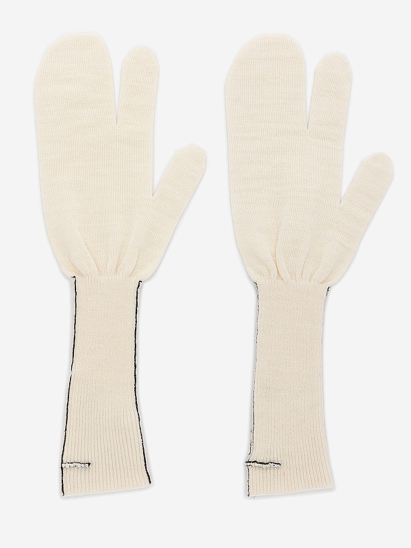 Перчатки жен MM6 S52TS0040 M13033 102 - 1