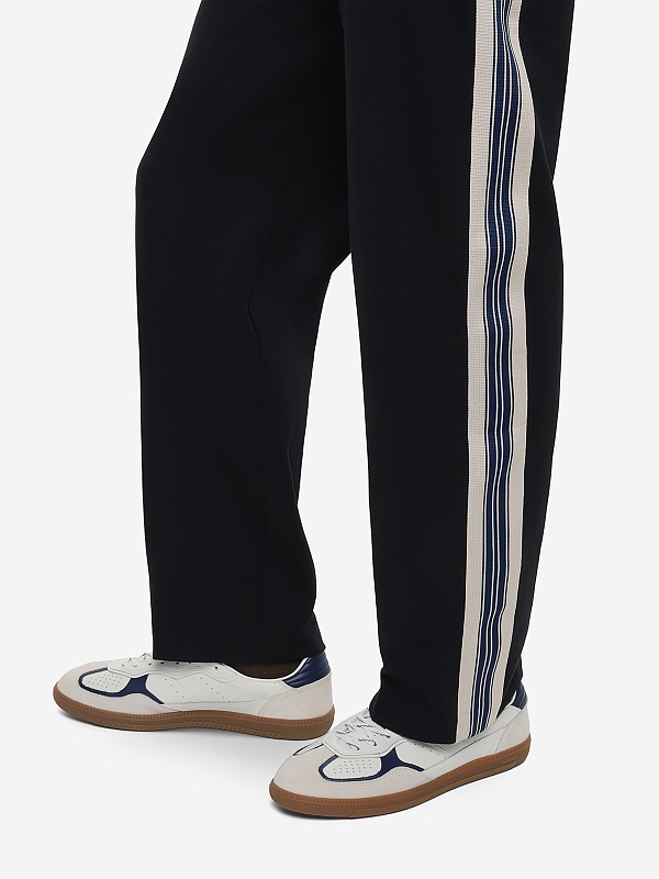 Кеды муж ALOHAS S100709-05 Rife Grain White Navy - 7