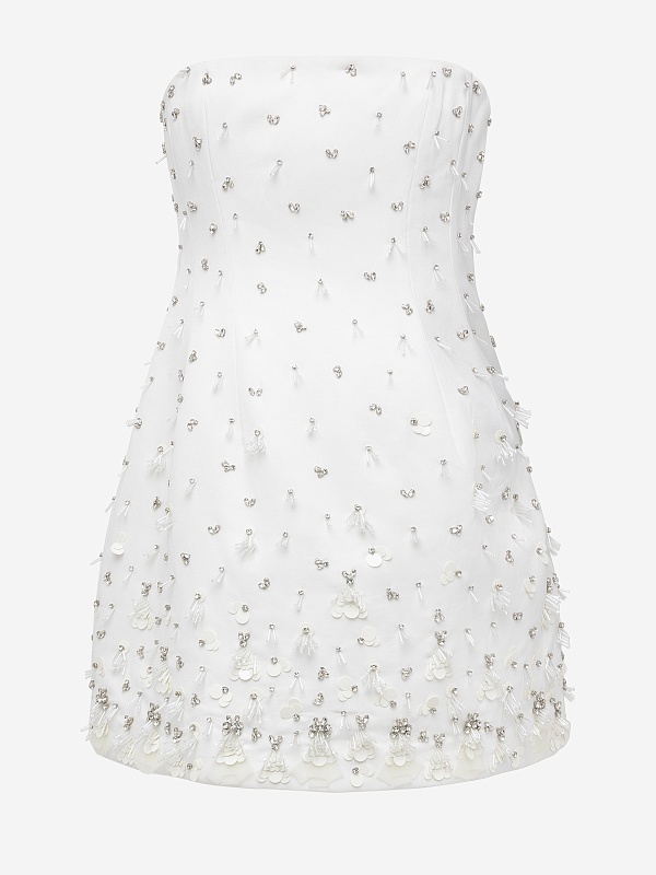 Платье жен Simkhai 425-1007-H IVORY - 4