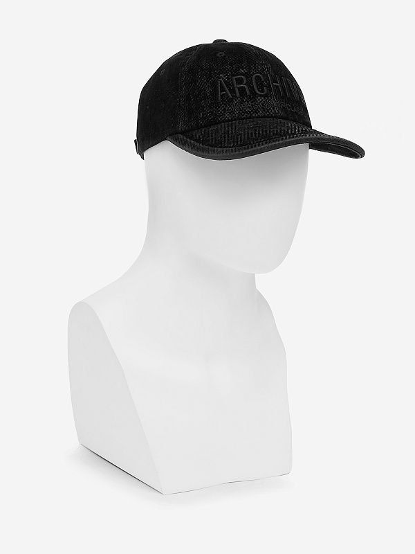 Кепка муж Juun.J Archive Denim Ball Cap Black 5 - 3