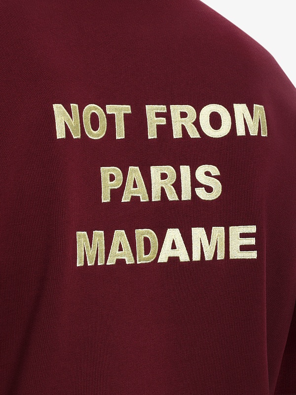 Худи муж Drôle de Monsieur I-HO162-CO127-WN WINE - 4